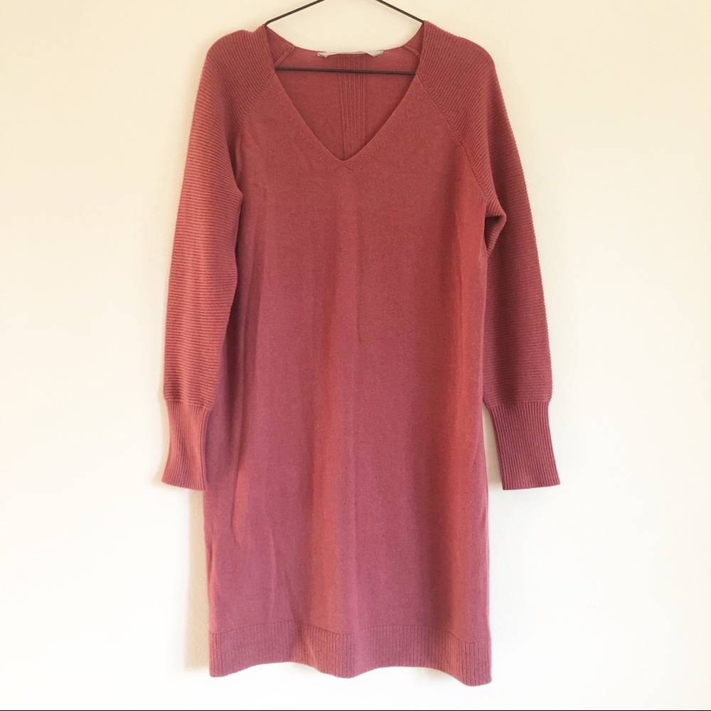 Athleta Cloud Cashmere Knit Sweater Dress